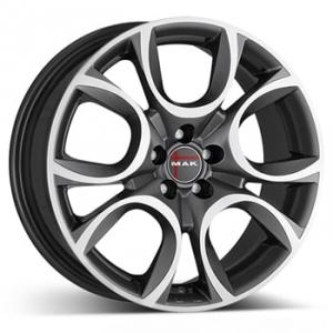 MAK Torino Anthracite Polished 7x17 4/108 ET35 B65.1 | Alk. 229,67 €