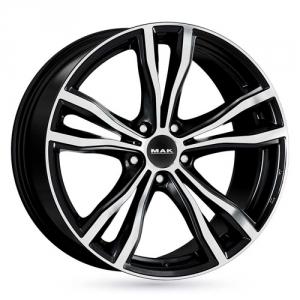 MAK X-Mode Black Machined Face 11,5x21 5/120 ET38 B74 | Alk. 609,93 €