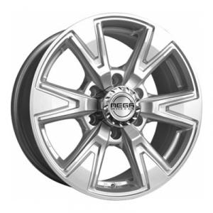 Mega Wheels Lynx Silver 7.5x17 6/139.7 ET25 B110