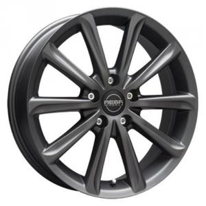 Mega Wheels Virgo Dark Mat anthracite grey 6.0x15 4/100 ET37 B73.2
