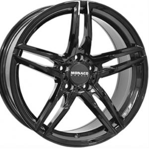 Monaco GP1 Gloss Black 8x18 5/112 ET30 B66.5 | Alk. 150,04 €