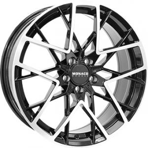 Monaco GP9 Gloss Black  Polished 8.5x19 5/112 ET45 B66.5