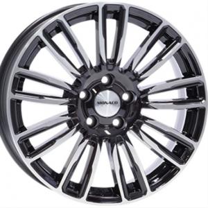 Monaco MC4 Gloss Black Polished 8x18 5/112 ET45 B57.1 | Alk. 164,92 €