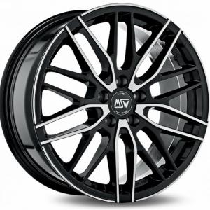 MSW 72 Black Machined Face 8x18 5/114.3 ET34 B73.1 | Alk. 289,91 €