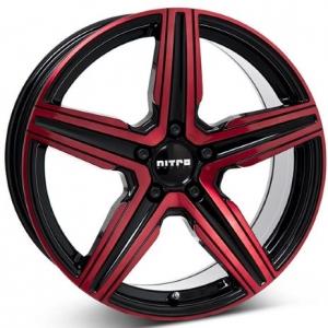 Nitro Spark Gloss Black Red 8x18 5/114.3 ET35 B73.1 | Alk. 186,00 €