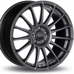 OZ Superturismo LM Matt Gun Metal Silver Lettering 8x18 5/120 ET40 B79 | Alk. 549,69 €