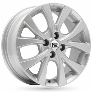 Racer R-02 Silver 6.5x16 4/100 ET44 B60.1