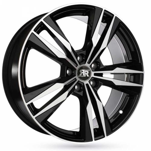 Racer VOLT Shiny Black Machined Face
