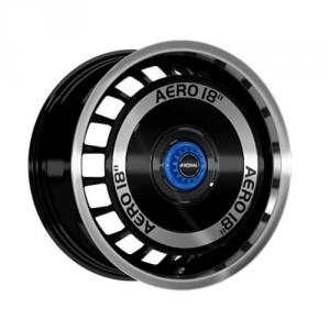 RONAL R50 REV-M Black Front Cut 8x18 5/110 ET35 B65.1