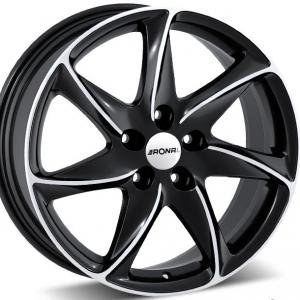 RONAL R51 Black Polished 8.5x20 5/114.3 ET40 B82 | Alk. 401,76 €