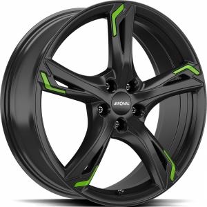RONAL R62 Green Jet Black 7.5x18 5/112 ET51 B76 | Alk. 293,88 €