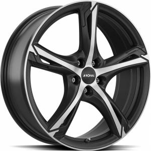RONAL R62 Jet Black Matt front cut 7.5x18 5/112 ET51 B76 | Alk. 287,68 €