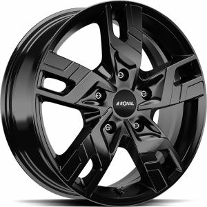 RONAL R64 Jet Black 7x17 5/114.3 ET45 B66.1 | Alk. 320,03 €