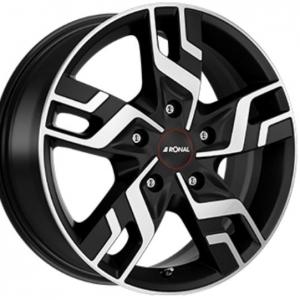 RONAL R64 Matt Black Polished 7x17 5/118 ET60 B71.1 | Alk. 169,43 €
