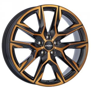 RONAL R71 Jet Black Copper Matt 8.5x20 5/108 ET50 B76
