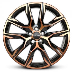 RONAL R71 Jet Black Copper Matt Front Cu 9.5x21 5/112 ET33 B66.5 | Alk. 439,25 €