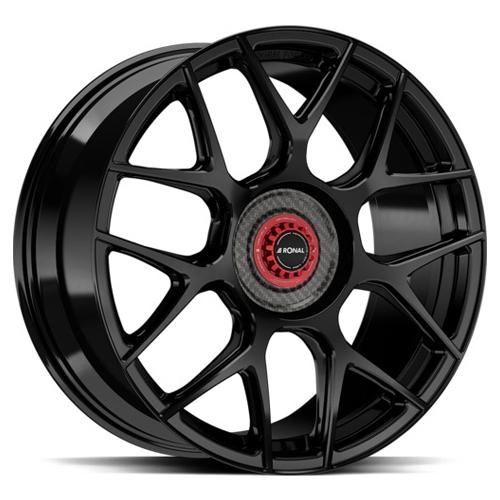 RONAL RF1 REV-CRB Jet Black Matt