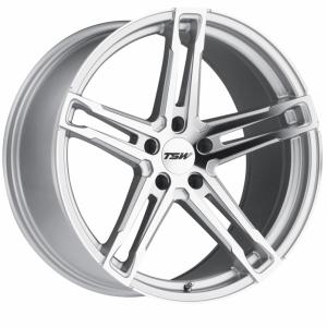 TSW Mechanica Silver Machined Face 9.5x18 5/112 ET39 B72.1 | Alk. 489,45 €