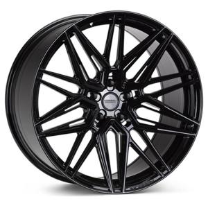 Vossen HF7 Gloss Black 9x22 5/112 ET32 B66.6